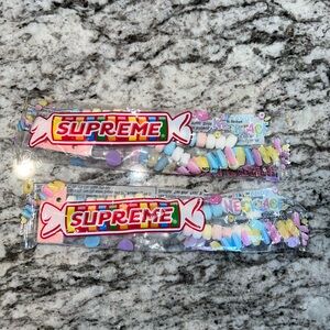 Supreme Smarties Candy Necklace Pair Brand New in the Bag